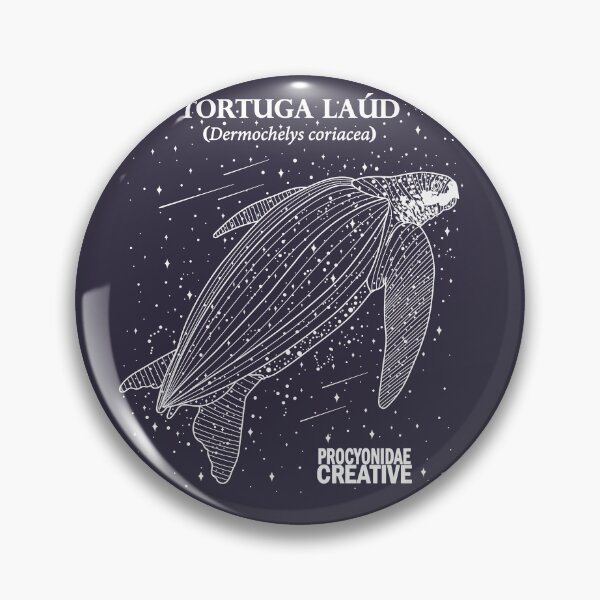 Item preview, Leatherback sea turtle designed and sold by Procyonidae Creative.