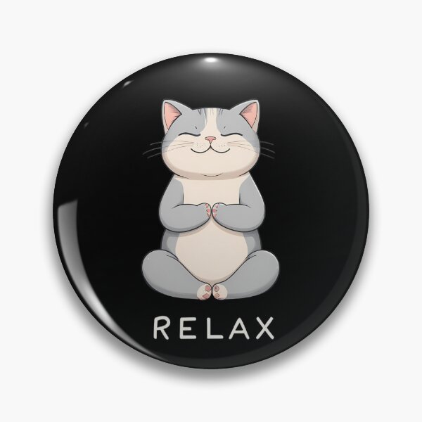 Item preview,  Inner Peace Kitty : Relax designed and sold by jubileejungle.
