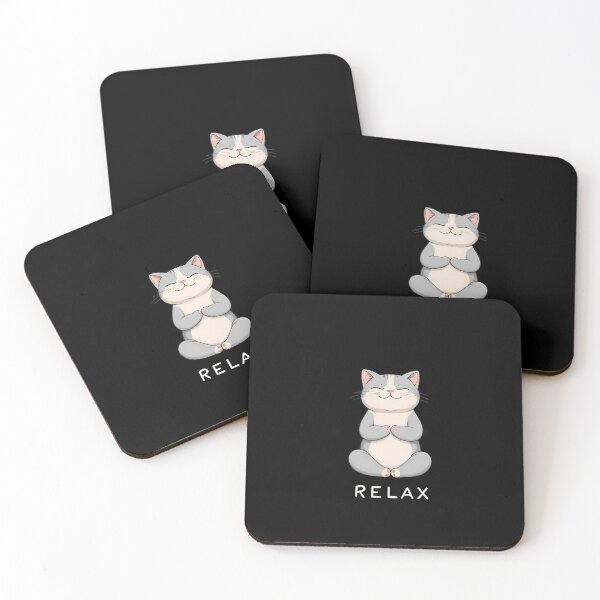 Item preview,  Inner Peace Kitty : Relax designed and sold by jubileejungle.