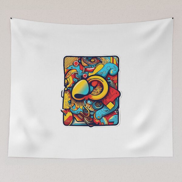 Item preview, "Vibrant Abstraction" designed and sold by MARKETKING.