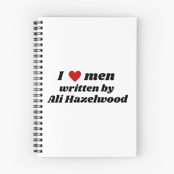 Item preview, I love men written by Ali Hazelwood Quote designed and sold by tanasage.