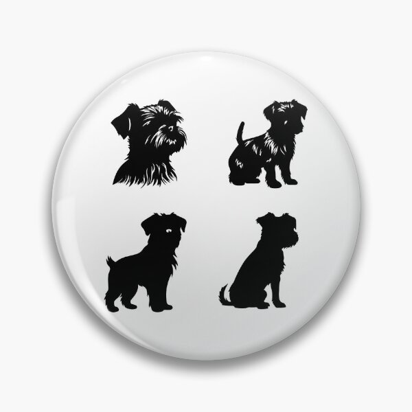 Item preview, Brussels Griffon Black Silhouettes designed and sold by TheAnimalZ00.