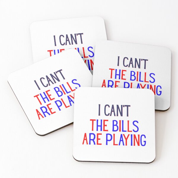Item preview, I Can’t The Bills Are Playing designed and sold by JMDesignHouse.