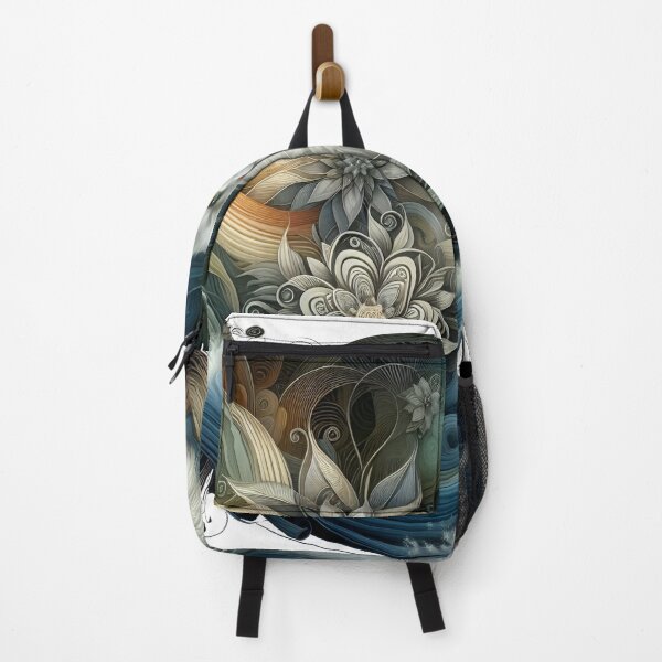 Item preview, Mystic Purr: Cat in Abstract Wilderness designed and sold by daruneenok.