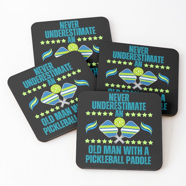 Item preview, Never Underestimate An Old Man With Pickleball Paddle designed and sold by AlienOccupation.
