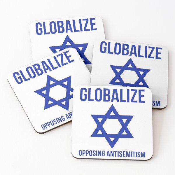 Item preview, Globalize opposing antisemitism  designed and sold by Rachel the Artist .