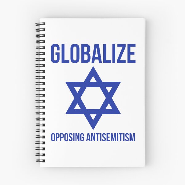 Item preview, Globalize opposing antisemitism  designed and sold by Rachel the Artist .