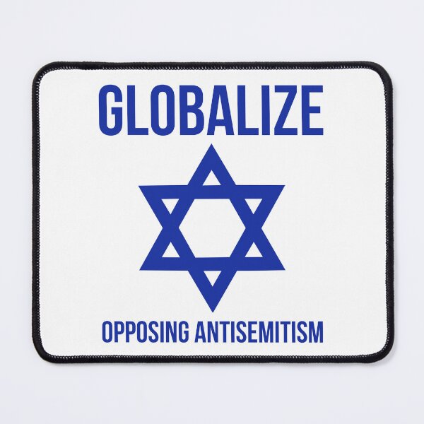 Item preview, Globalize opposing antisemitism designed and sold by Rachel the Artist .