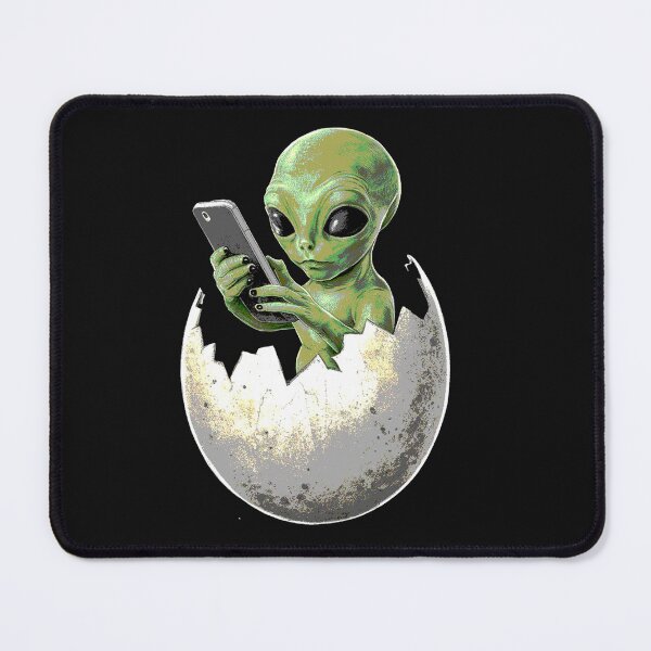Item preview, ALIEN TEXTING ON SMART PHONE designed and sold by debeteez.