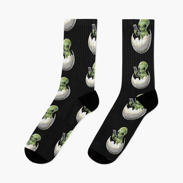 Item preview, ALIEN TEXTING ON SMART PHONE designed and sold by debeteez.