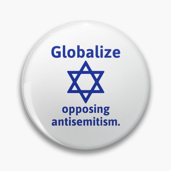 Item preview, Globalize opposing antisemitism  designed and sold by Rachel the Artist .