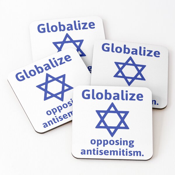 Item preview, Globalize opposing antisemitism  designed and sold by Rachel the Artist .