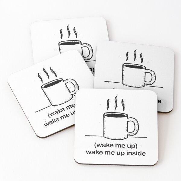 Item preview, Wake Me Up Inside - Bring Me To Life Coffee designed and sold by Second-Best.
