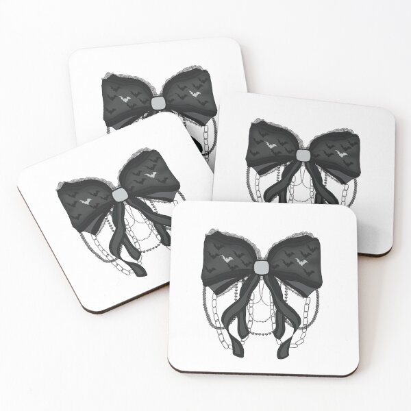 Item preview, Black Gothic Hair Bow designed and sold by Ellengsart.