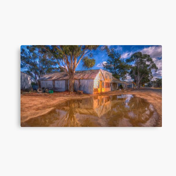 Item preview, Reflections in Time - Riverina NSW - Digital Painting - LANDSCAPE designed and sold by Salieri1627.