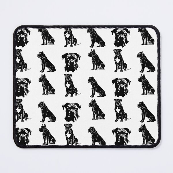 Item preview, Cane Corso Dog Black Silhouettes designed and sold by TheAnimalZ00.