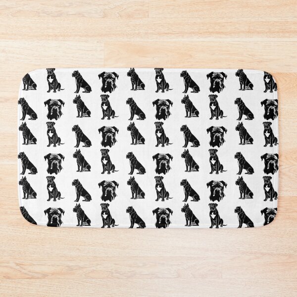 Item preview, Cane Corso Dog Black Silhouettes designed and sold by TheAnimalZ00.