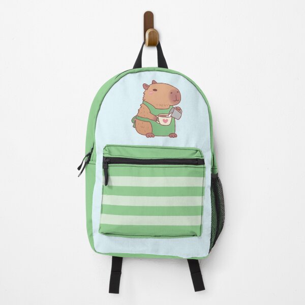 Item preview, Cute Capybara Barista Making Coffee designed and sold by rustydoodle.