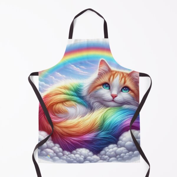 Item preview, Enchanted Rainbow Cat designed and sold by littlestore.