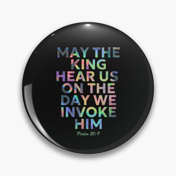 Item preview, May the king hear us on the day we invoke him designed and sold by Virtuousvogue.