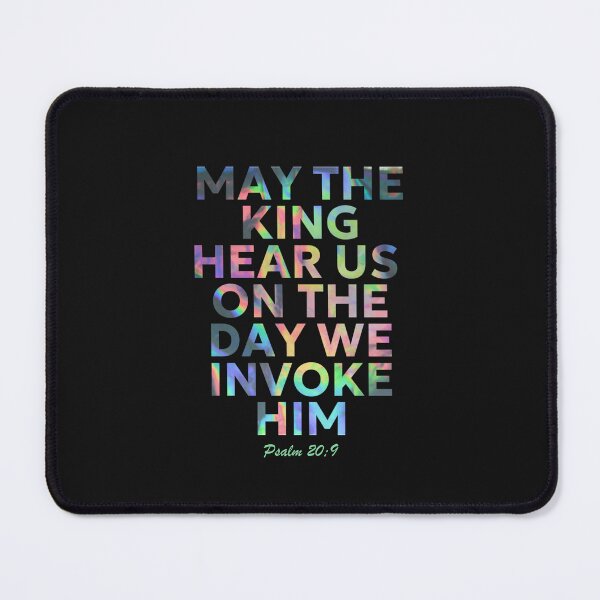 Item preview, May the king hear us on the day we invoke him designed and sold by Virtuousvogue.