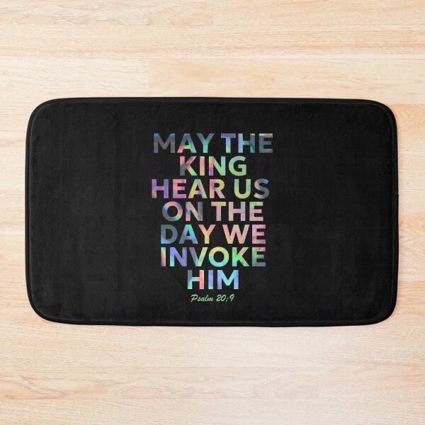 Item preview, May the king hear us on the day we invoke him designed and sold by Virtuousvogue.
