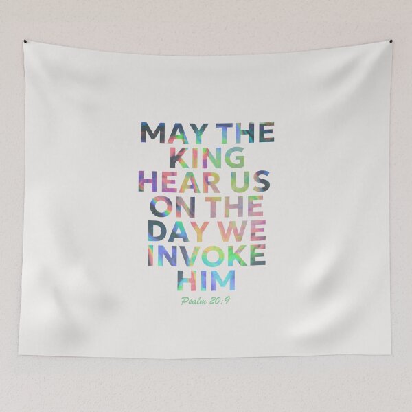 Item preview, May the king hear us on the day we invoke him designed and sold by Virtuousvogue.