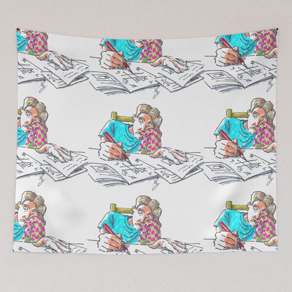 Item preview, Student Hates Revising Cartoon designed and sold by MikeJory.