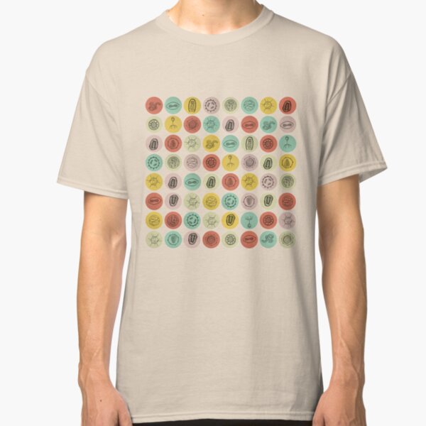 Virus Dots - Sunset Classic T-Shirt