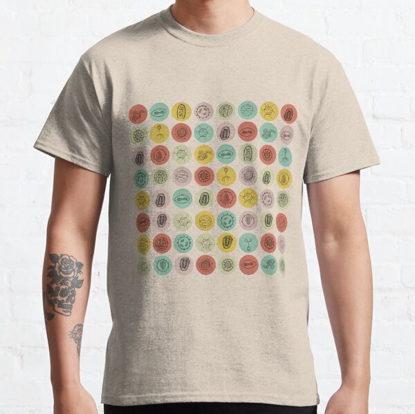 Virus Dots - Sunset Classic T-Shirt