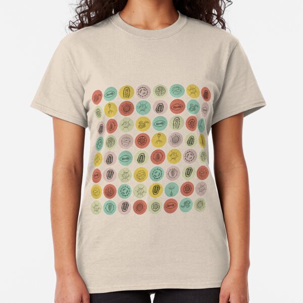 Virus Dots - Sunset Classic T-Shirt