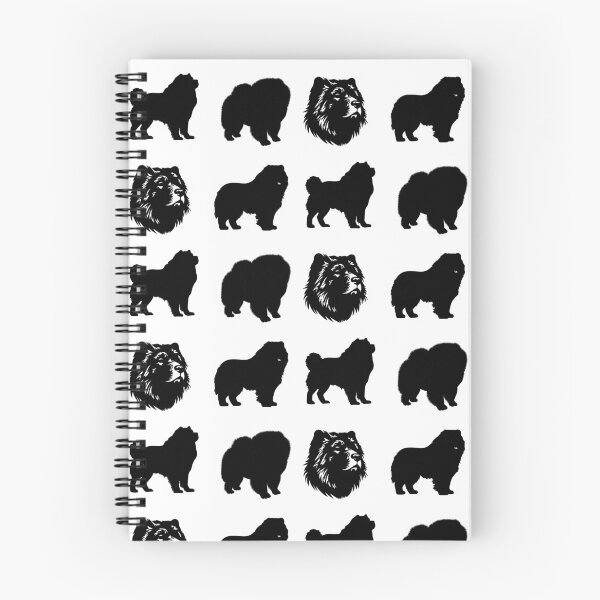 Item preview, Chow Chow Dog Black Silhouettes designed and sold by TheAnimalZ00.