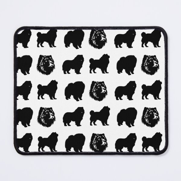 Item preview, Chow Chow Dog Black Silhouettes designed and sold by TheAnimalZ00.