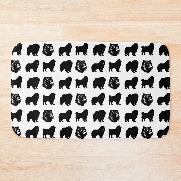 Item preview, Chow Chow Dog Black Silhouettes designed and sold by TheAnimalZ00.
