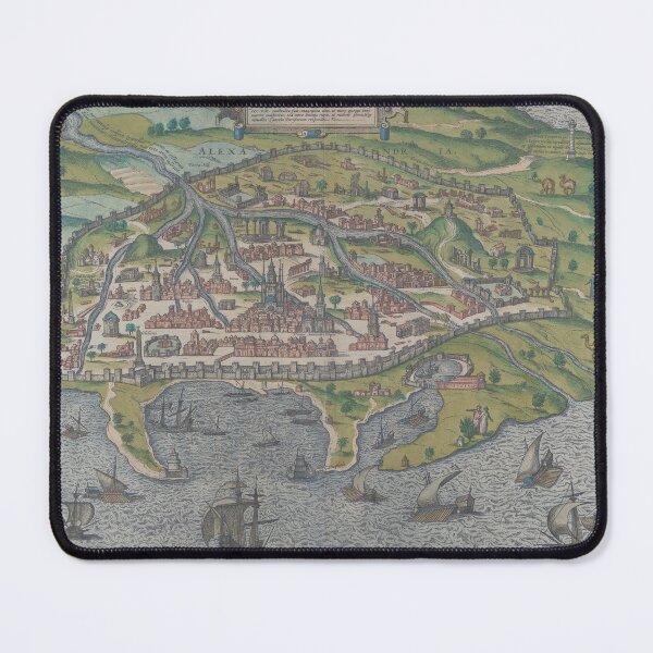 Item preview, 16th Century Map of Alexandria designed and sold by cheeseburgercat.
