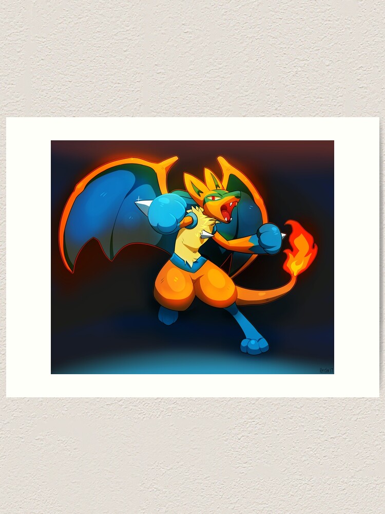 Charizard Evolution Pokemon Printable Wall Art Set, DOWNLOAD and