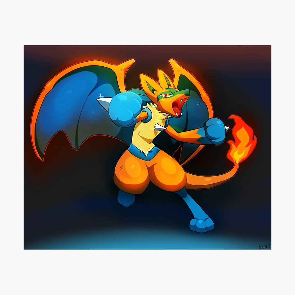 Charizard Evolution Pokemon Printable Wall Art Set, DOWNLOAD and