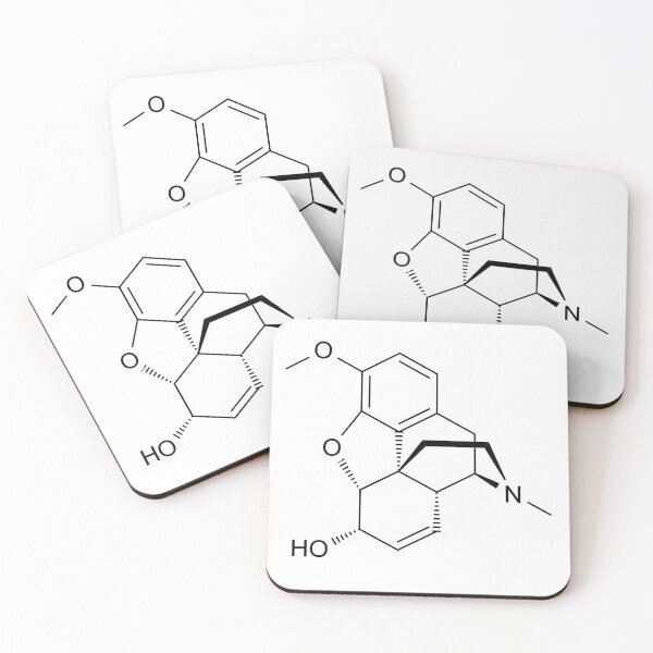 Item preview, Codeine Molecule Chemical Structure designed and sold by CM7Designs.