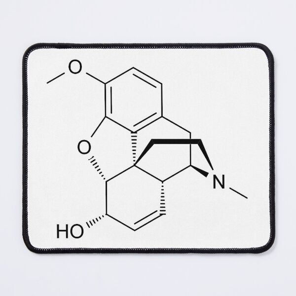 Item preview, Codeine Molecule Chemical Structure designed and sold by CM7Designs.