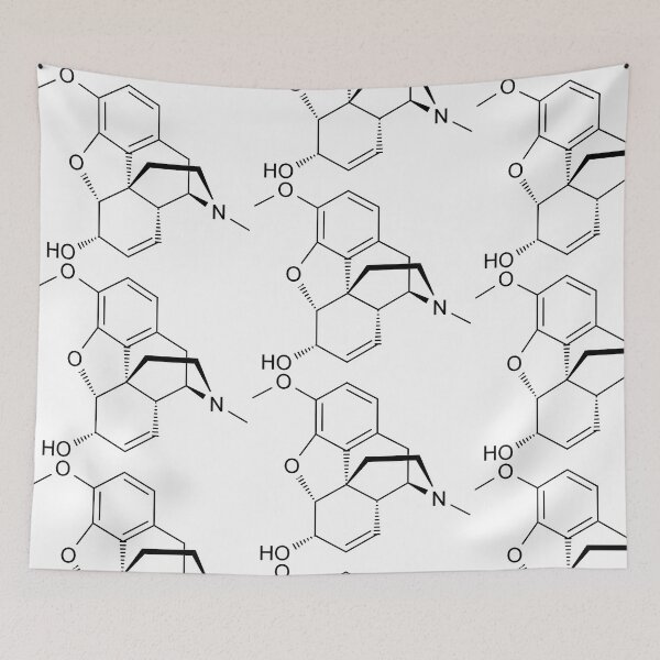 Item preview, Codeine Molecule Chemical Structure designed and sold by CM7Designs.