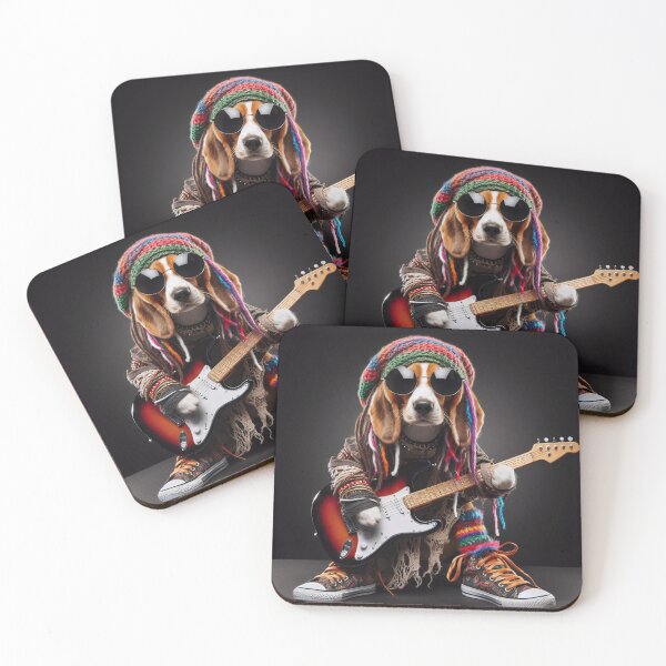 Item preview, Reggae Rockstar Beagle designed and sold by Ssevi.