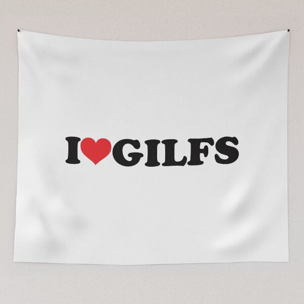 Item preview, I heart / love GILFS designed and sold by VILLIZE.