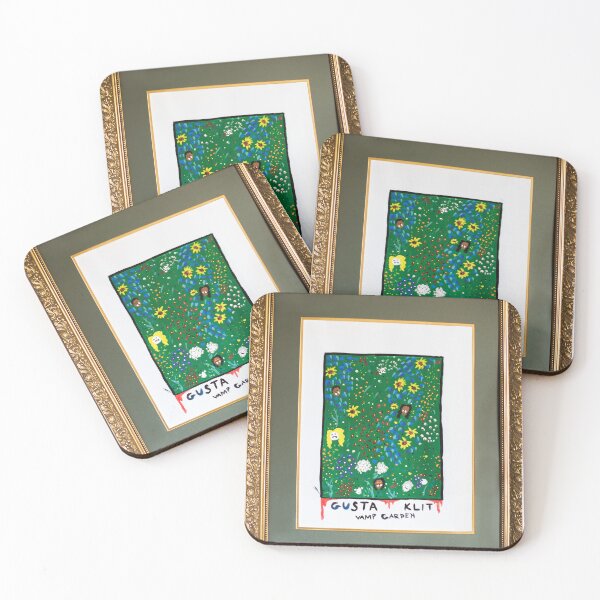 Item preview, Gusta Klit "Vamp garden" with Frame designed and sold by smokiedokie.