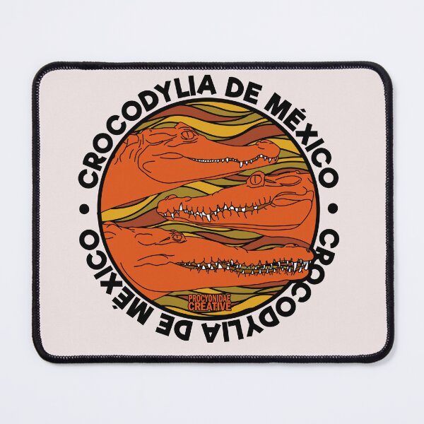 Item preview, Crocodylia de Mexico 2 designed and sold by Procyonidae Creative.
