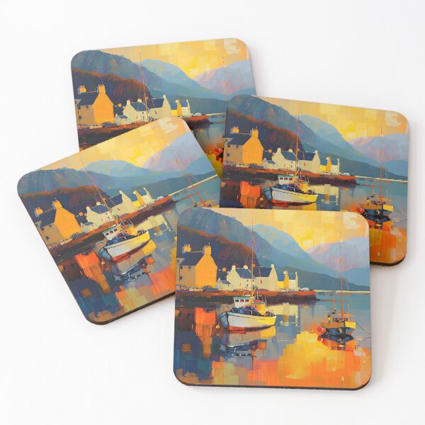 Item preview, Harbor Hues at Eventide designed and sold by Pei-Kang Hsu.