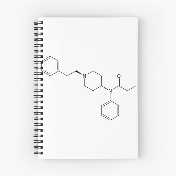 Item preview, Fentanyl Molecule Chemical Structure designed and sold by CM7Designs.