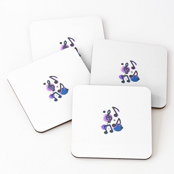Item preview, Funky Music Notes designed and sold by BelClem.
