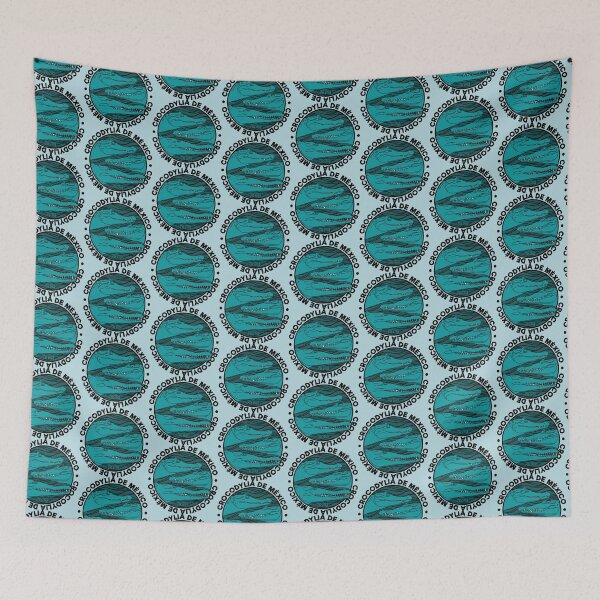 Item preview, Crocodylia de Mexico 5 designed and sold by Procyonidae Creative.