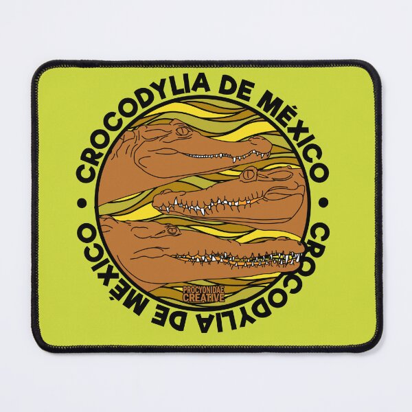 Item preview, Crocodylia de Mexico 7 designed and sold by Procyonidae Creative.