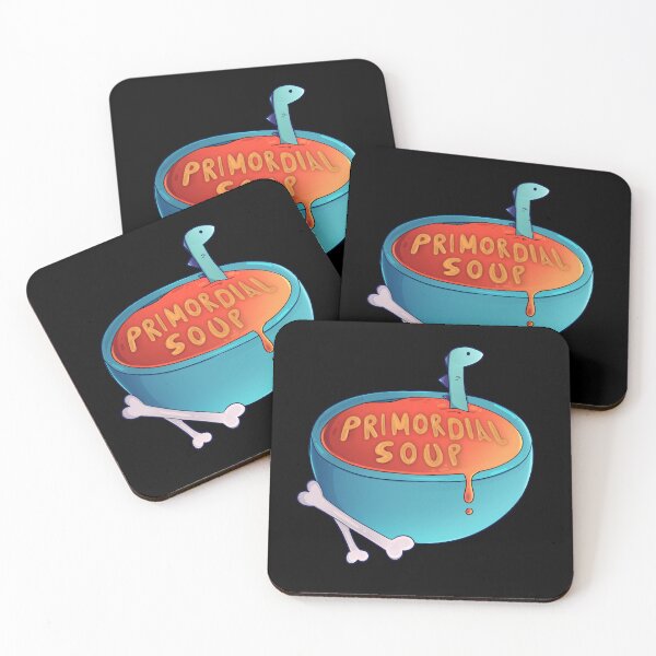 Item preview, Primordial Soup, Cute Dinosaur gift, Funny prehistoric biology designed and sold by Mossysplashart.